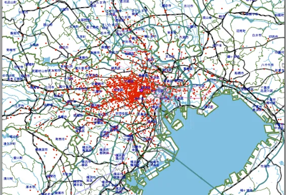 顧客分布の把握