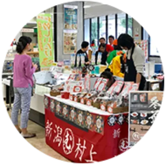 店頭イベント展開(イベントスペース)のイメージ